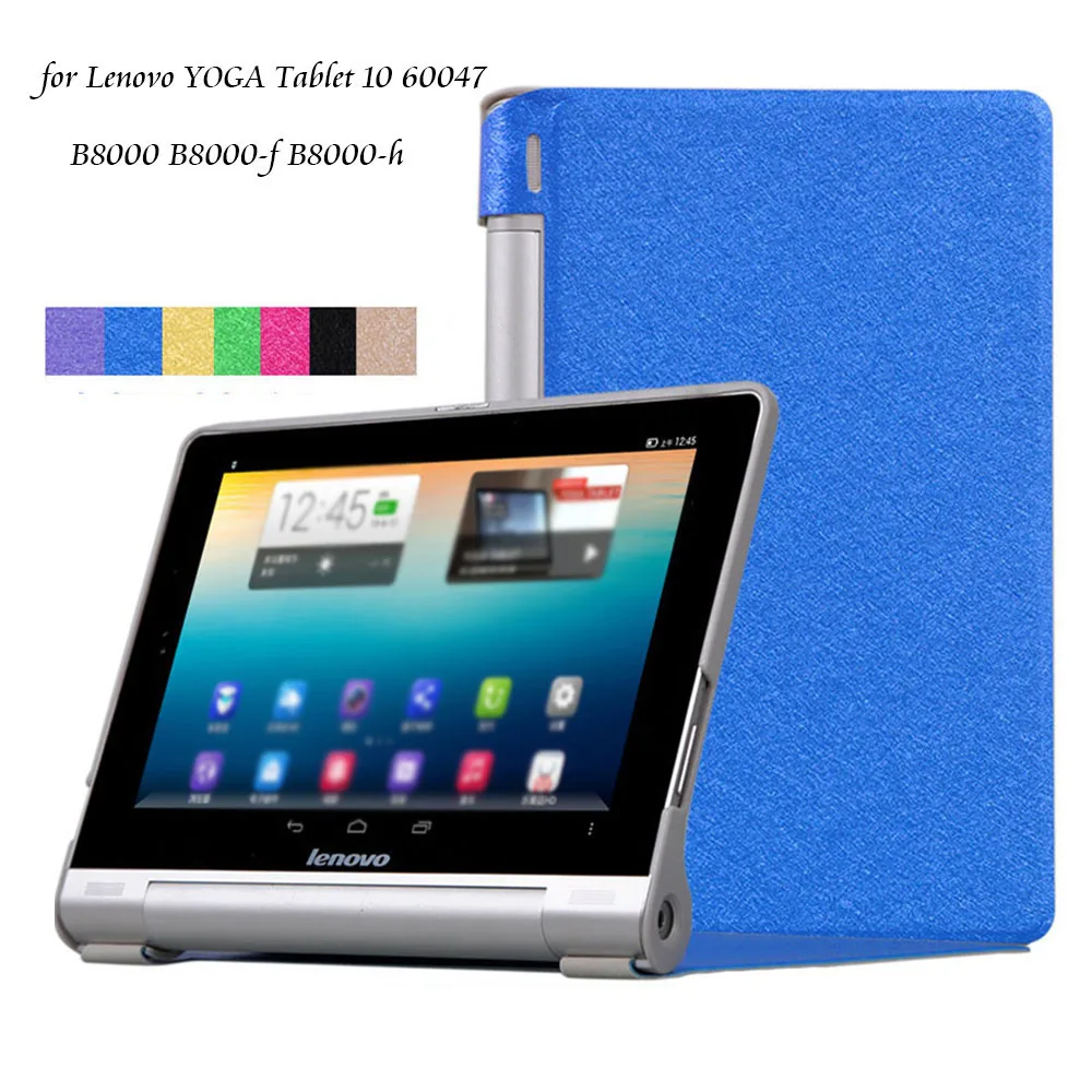 

Case for Lenovo YOGA Tablet 10 60047 Luxury PU Leather Cover Funda for Lenovo YOGA Tablet 10 B8000 B8000-F B8000-H+Stylus