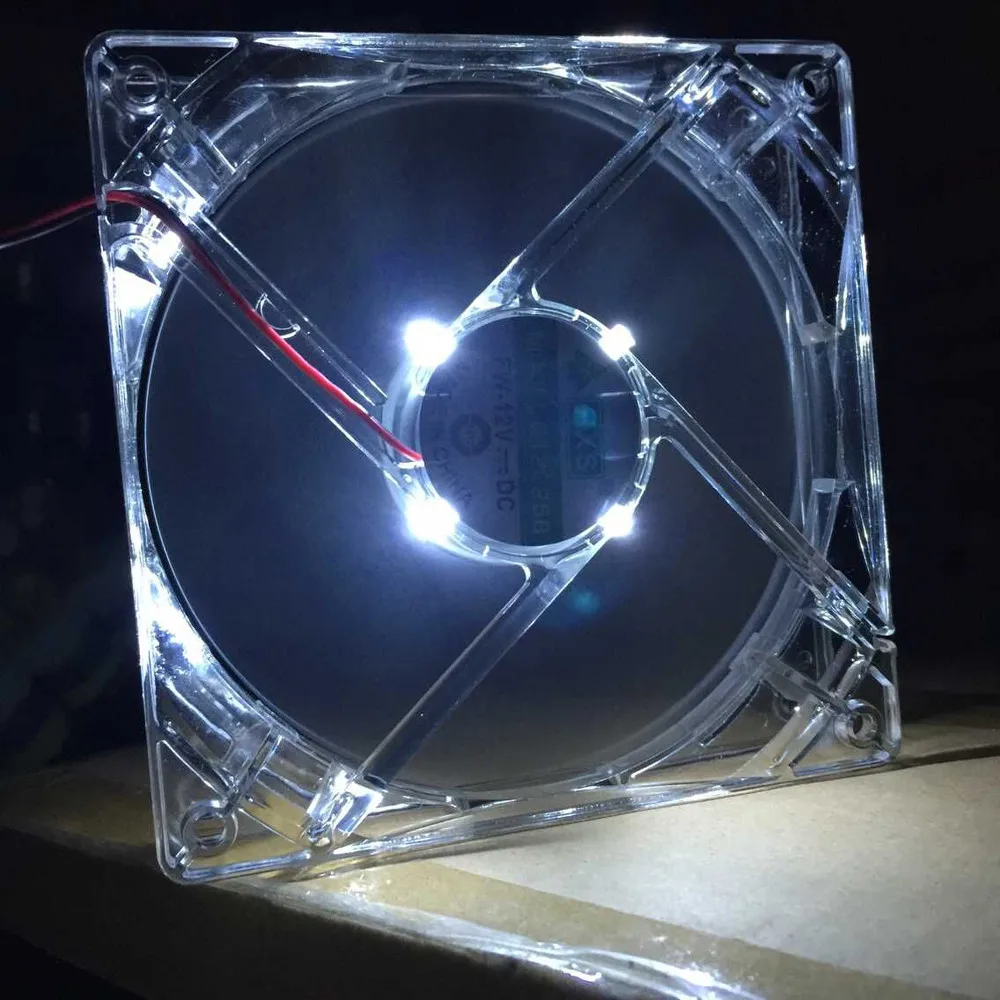 هادئة 12 سنتيمتر/120 مللي متر/120x120x25 مللي متر 12 V الكمبيوتر/PC/وحدة المعالجة المركزية التبريد الصامت حالة مروحة 6M3 انخفاض الشحن