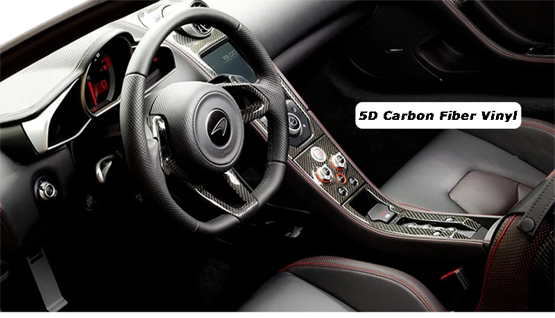 5D Glossy Carbon Fiber Vinyl Wrap-10