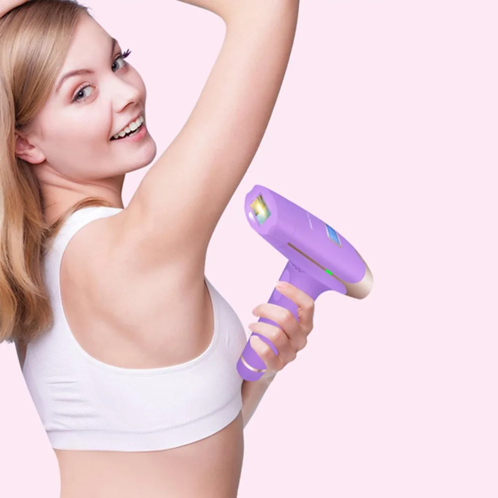 

2018 New Painless Women Electric Hair Removal Laser Epilator Compact Size Body Armpit Underarm Leg Tools Depilatory Shaver