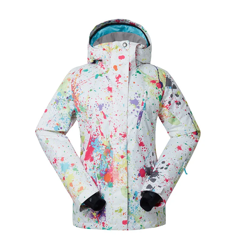 Женский лыжный костюм GSOU SNOW New Lady ветрозащитная Водонепроницаемая лыжная куртка