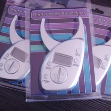 Заводской выход цифровой ЖК-штангенциркуль для тела Жир калипер для складки толщина измерения жира 50 мм 2 дюйма диапазон 5 шт./партия