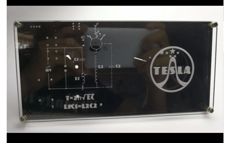 Мини-искусственный генератор молнии, мини-катушка Tesla, высокая эффективность преобразования, Необходимый научный эксперимент