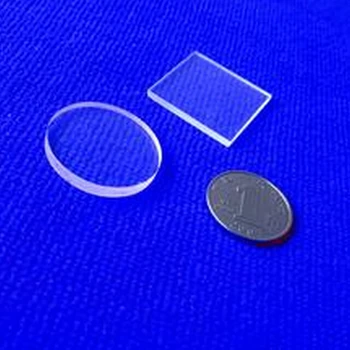 

circular shape clear quartz discs quartz lens OD10*thickness2 quartz plate