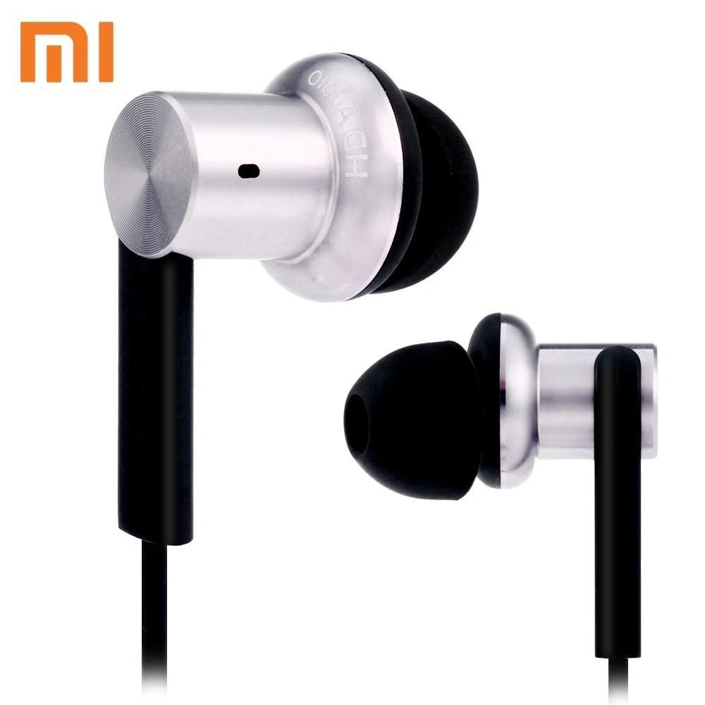 Original Xiaomi Pro Hybrid Dynamic In-ear Earphone Balanced Armature Driver Volume Control For Phone MP3 Sport Mic | Электроника