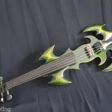 Красивая зеленая SONG бренд art streamline 1"-16" электрическая Виола, твердая древесина