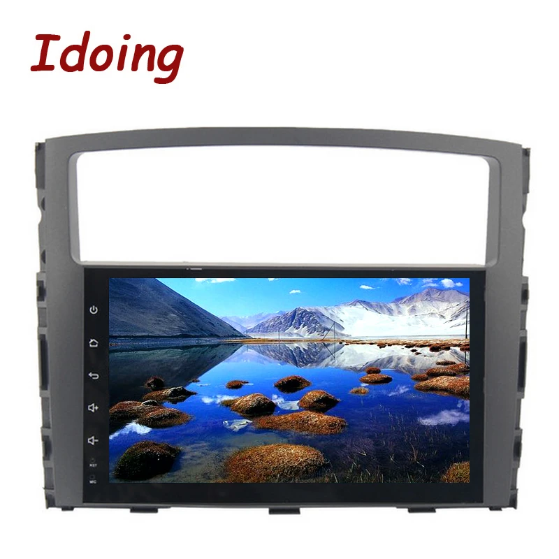 Idoing 1Din 9inch Android6 0 Car Multimedia Player Fit MITSUBISHI PAJERO V97 V93 2006 2011 Octa