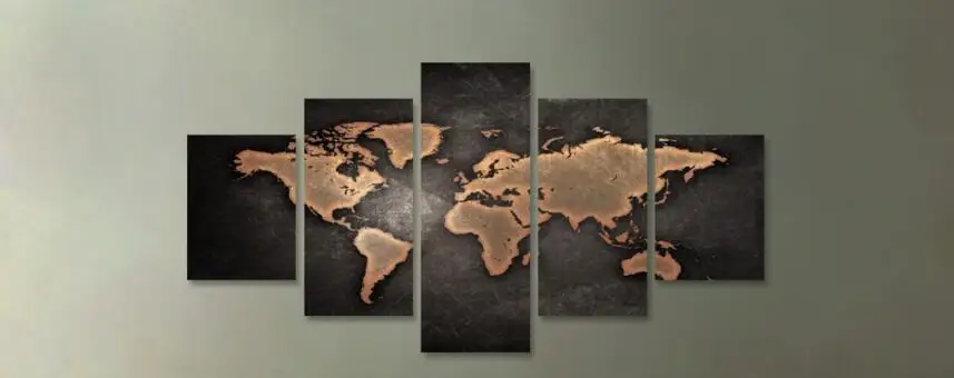 

5D DIY Diamonds World Map Picture Diamond Painting 5 Black Design Artist Home Decoration Hand Diamond Cross Stitch Set Diamond