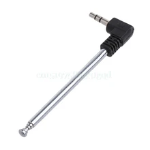 3 5mm Radio Receiver Antenna Stainless Steel Multi Purpose Interface FM Radio T518