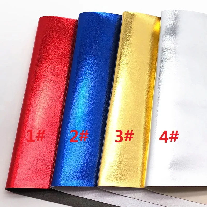 

1PCS A4 SIZE 21X29cm Alisa Glitter Cuero Microfiber Leather Metallic Leather for DIY F54E
