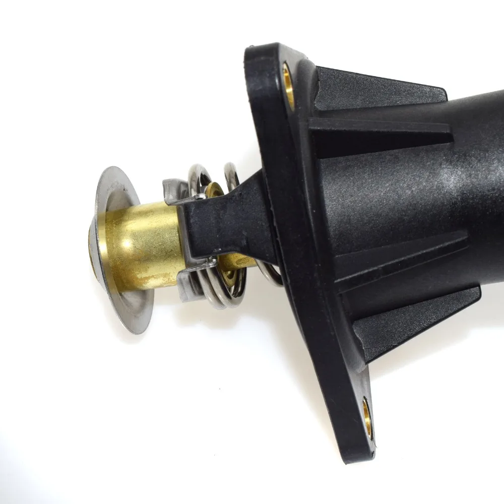 Engine Coolant Thermostat ISANCE Engine Coolant Thermostat Assembly For Jaguar X-Type 3.0L-V6 2002-2008 & 2.5L 2002-2005 OEM# 9473185 1601-421752