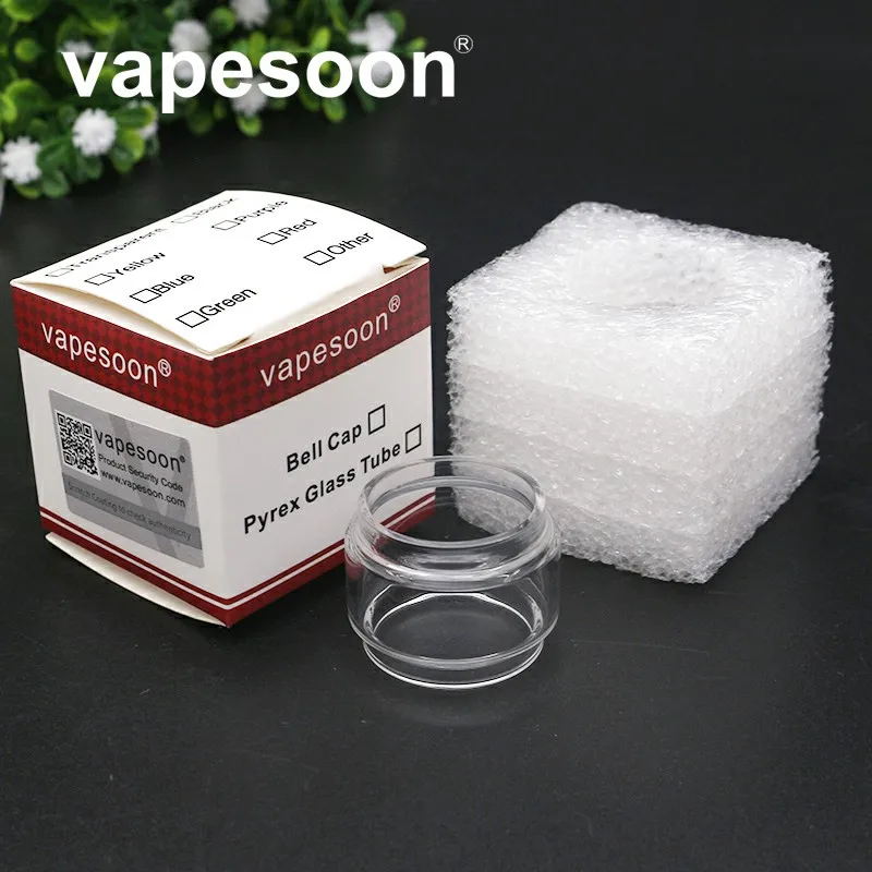 VapeSoon Replacement Glass Tube For SMOK Resa Prince Tank 2ML/7.5ML Resa Stick Kit Clear Bulb Glass Tube VapeSoon Replacement Glass Tube For SMOK Resa Prince Tank 2ML/7.5ML Resa Stick Kit Clear Bulb Glass Tube