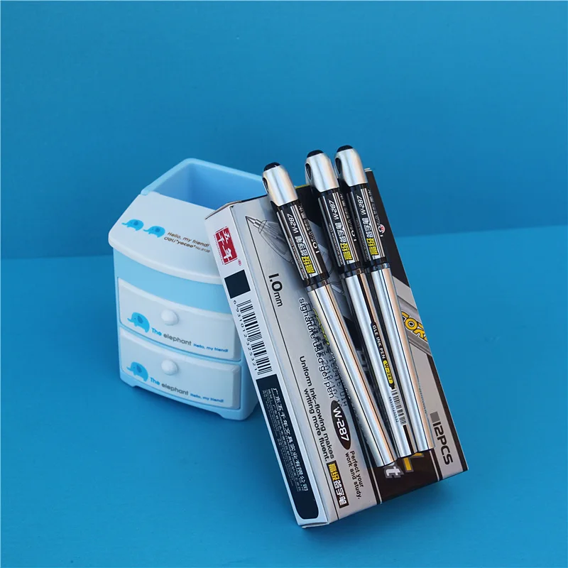 

Rough 1.0mm gel pen big nib pens Signature specific Large ink capacity Writing super smooth free shipping