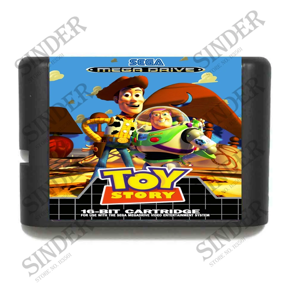 

Toy Story 16 bit MD Game Card For Sega Mega Drive For Genesis