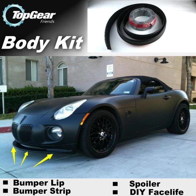 bumper lip deflector lips for pontiac solstice 2005 2010 front 2010 solstice