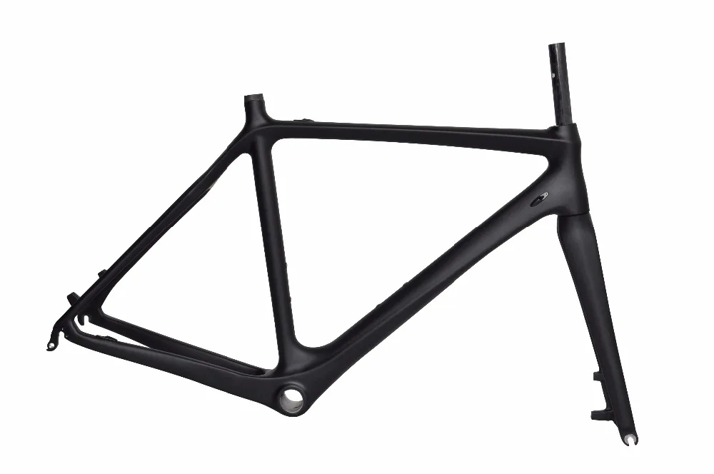 FM059 полный карбоновый di2 cyclo-cross дорожный каркас CX дисковый тормоз дорожный велосипед рама+ вилка+ подседельный штырь+ гарнитура в черном матовом покрытии