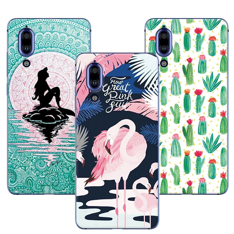

For Sharp Aquos S2 5.5" Cover Mermaid Painting Soft TPU Case For Sharp Aquos S2 Coque Capa For Fundas Sharp Aquos S2 Case