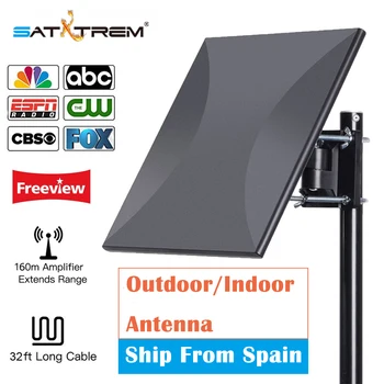 

HDTV Antenna With TDT Amplified Signal Booster Outdoor Wifi Long Range Antenna Miling Digital DVB T2 UHF Antenna Home Receptor