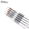 ANGNYA 10Pcs Kolinsky Sable Acrylic Brush Size 2#/3#4#/6#/8# Nail Art Brush Professional Silver Copper Handle Brush for Manicure 2