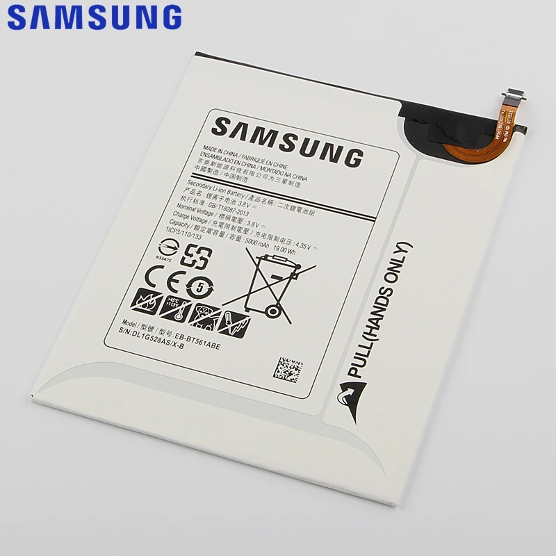 Оригинальная сменная батарея samsung для samsung Galaxy Tab E SM-T560 T560 T561, настоящая батарея для планшета, EB-BT561ABE EB-BT561ABA