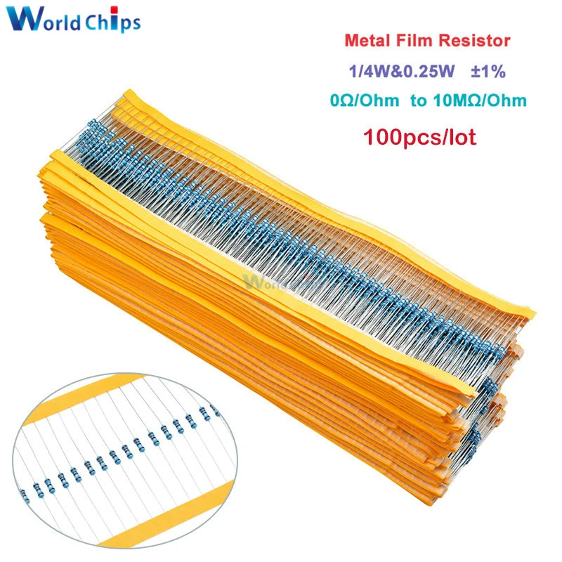 30 résistances couche métal 1M33 0,6W 1% ASJ 30 résistances couche métal 1M33 0,6W 1% ASJ