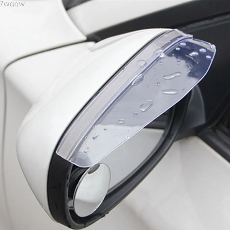 

1Pair Car Back Mirror Eyebrow Rain Cover For Dodge Caliber Challenger Charger Durango Nitro Any Car