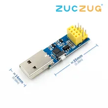 Esp8266 ESP-01/ESP-01S wifi módulo adaptador baixar debug link kit para arduino ide usb para esp8266 ESP-01s kit diy