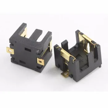 

50pcs Gold Plating SMT AG13 Battery Holder For 2pcs AG13/LR44 button battery