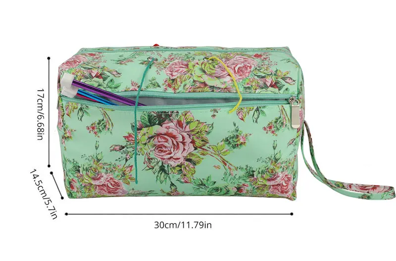 Looen пустая сумка для хранения вязания крючком и спицами DIY пряжа крючком сумка швейные инструменты аксессуары для женщин