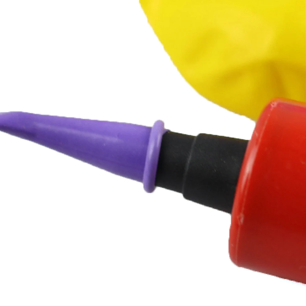1 шт. воздушный насос мини пластиковый ручной шар вечерние воздушные шары надувной воздушный насос портативный полезный воздушный шар украшения инструменты