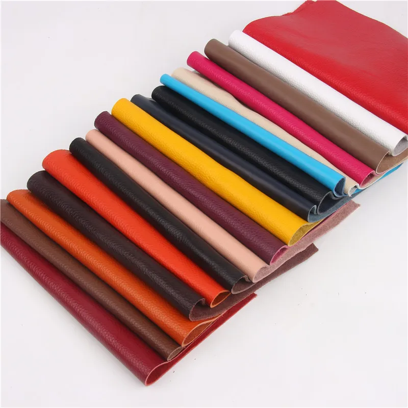 First layer cowhide leather thick genuine leather for carving cowhide lots color choice Leather Fabric Leather Material