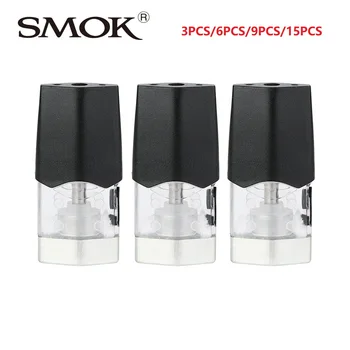 

Original 3/6/9/15pcs SMOK Infinix Pod with 2ml Capacity & 1.4ohm Coil for SMOK Infinix Pod Kit Pod System E-cigarette Spare Part