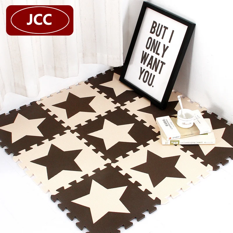 Игровой коврик-пазл из вспененного этилвинилацетата в Звездном стиле JCC детские