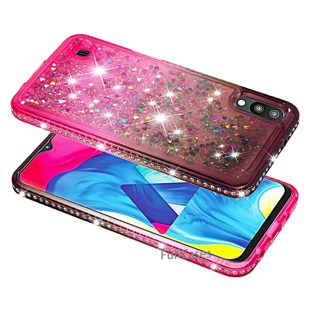 Чехол nicorn Liquid для samsung Galaxy M10 чехол с фламинго мягкий силиконовый блестящий
