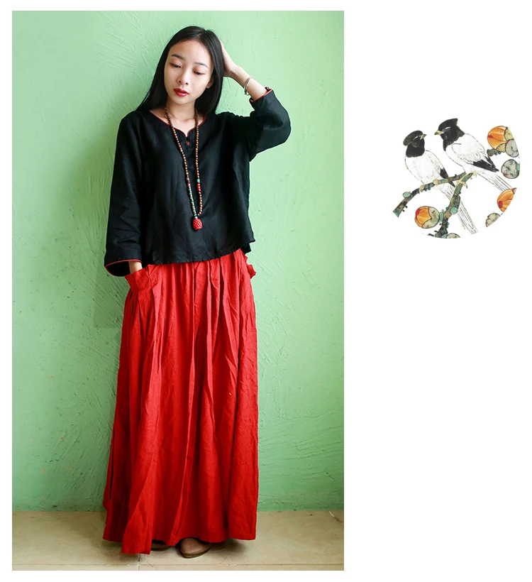 linen skirt (13)