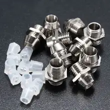 10 шт. 3 мм светодиодный светильник лампа излучающий диод ободок лампа база держатель круглый хромированный металлический пластиковый чехол