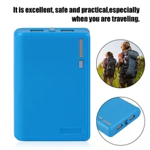 

10400mAh Portable DIY Powerbank Box Case 4*18650 Battery External Mobile Phone Battery Charger For Xiaomi Batterie Externe
