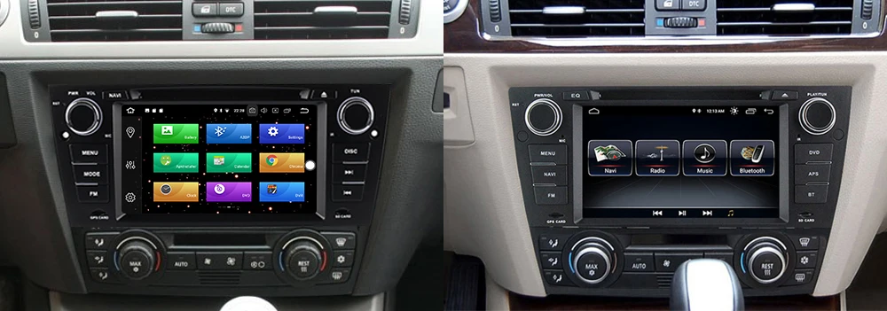 For BMW 3 Series E90 E91 E92 E93 2004~2013 2 DIN Car Android 9 GPS Naviation Multimedia system Bluetooth Radio Amplifier 9