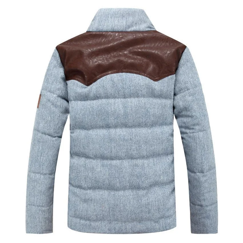 2016 new fashion man's winter jacket male warm casual parka men padded winter jacket handsome winter coat men Size S-3XL  