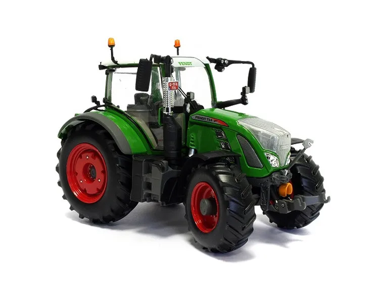 Коллекционная модель из сплава, подарок ROS 1:32, масштаб Fendt 724, трактор, сельскохозяйственная техника, литая игрушка, модель для украшения - Цвет: Зеленый