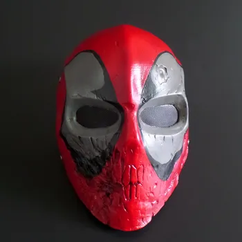 

Caricature Movie Deadpool Mask High Quality Resin Superhero Mask Cosplay Party Masquerade Masks Collection Home Decor