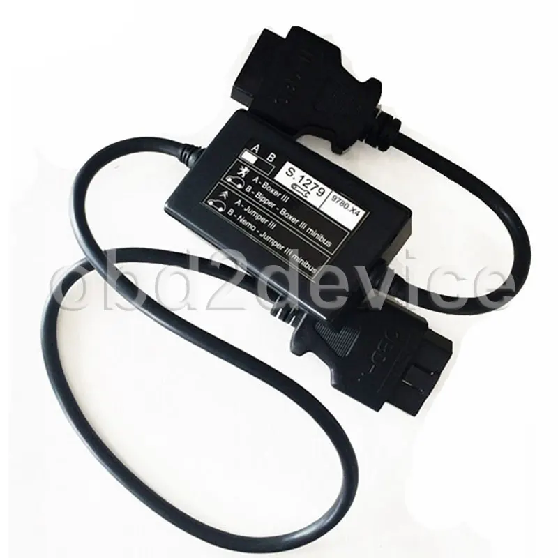 S1279 диагностический интерфейс OBD2 удлинитель кабеля Lexia3 PP2000 S.1279 кабель адаптер хорошее качество 1279 Lexia PP2000 кабель