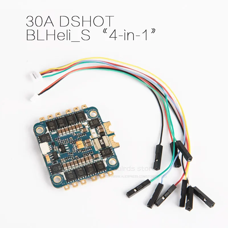 

iflight iPeaka EFM30A 3-6S 4 in 1 BLHeli-S Dshot ESC for DIY mini FPV racing drone QAV250 GEP-TX QAV-R QAV-X