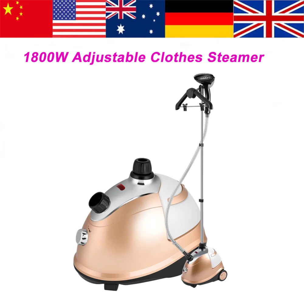 Buy 1800W Adjustable Clothes Steamer Professional Garment Steamer Commercial
