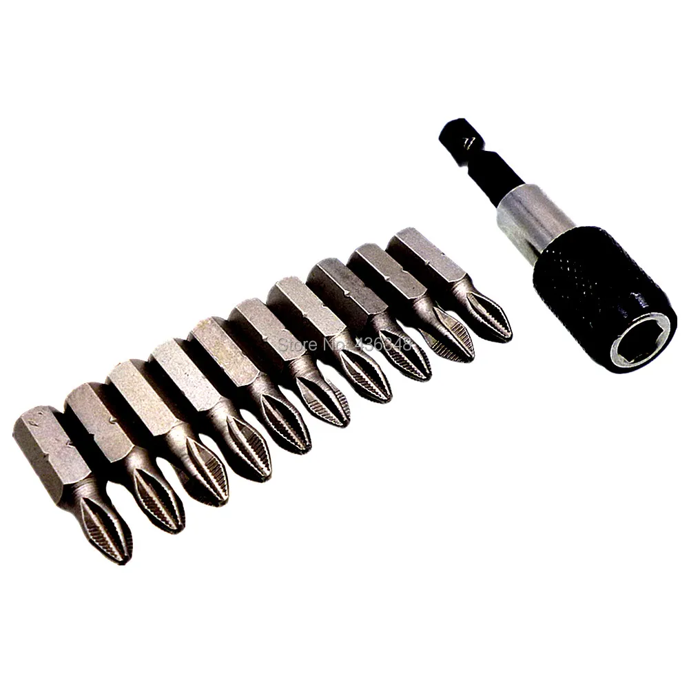 10pcs 25mm Phillips Ph2 Head Driver Bit Screwdriver Bits Screw Driver