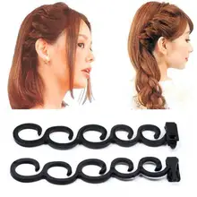 2pcs/Pack French Hair braider hair style tool hair braiding roller magic hair twist styling Accessories RP4