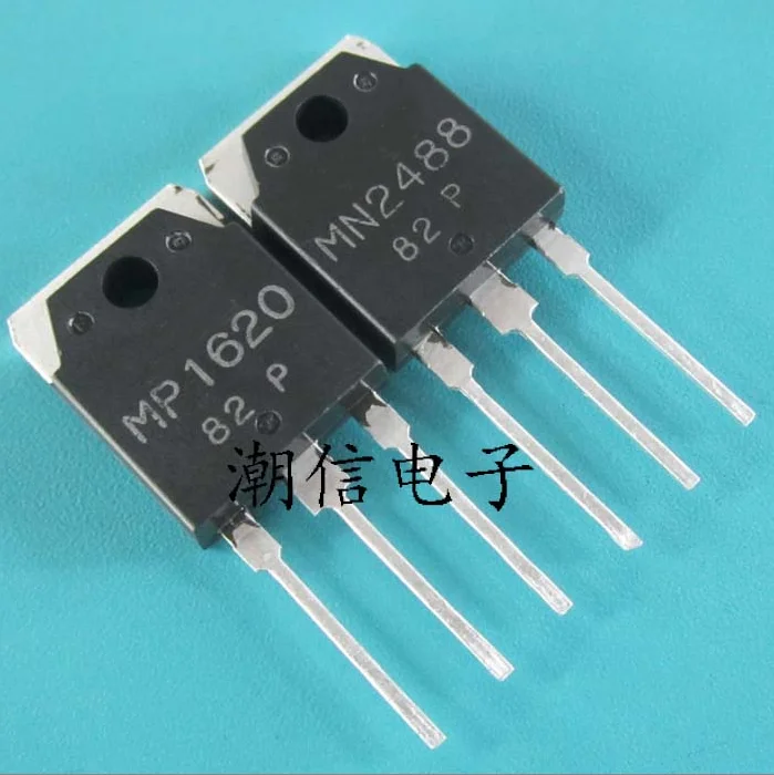 

1Pair/2pcs MP1620 MN2488 1PCS+MP1620 + 1PCS+MN2488 TO-3P Audio power amplifier IC pairing tube