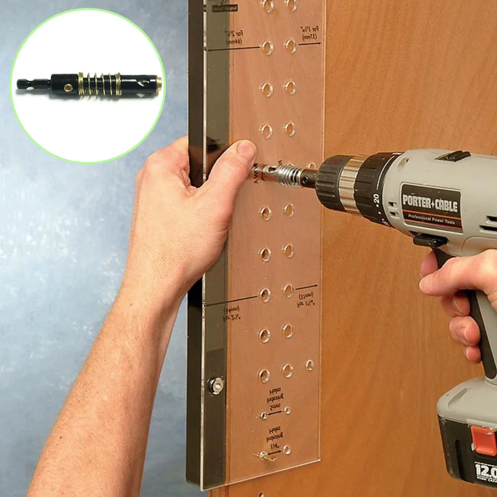 

Furniture Drilling Jig Home Reaming Bit Mini Cabinet Door Projects Woodworking Hinge Mounting Multifunctional Tool Shelf Pin