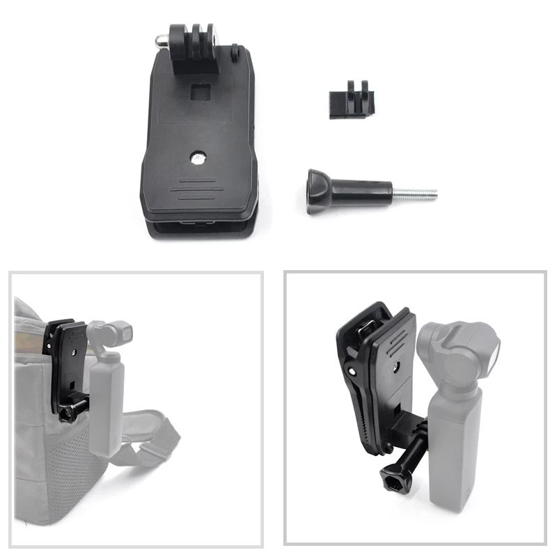 STARTRC Handheld Expansion Accessories Backpack Clip Hang Buckle Hook Bracket for DJI OSMO Pocket mini handle Gimbal Camera |