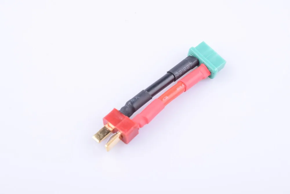 

2 Pack Deans Male to MPX (Multiplex M6) Female connector Plug Adaptor Cable Wire 12 AWG